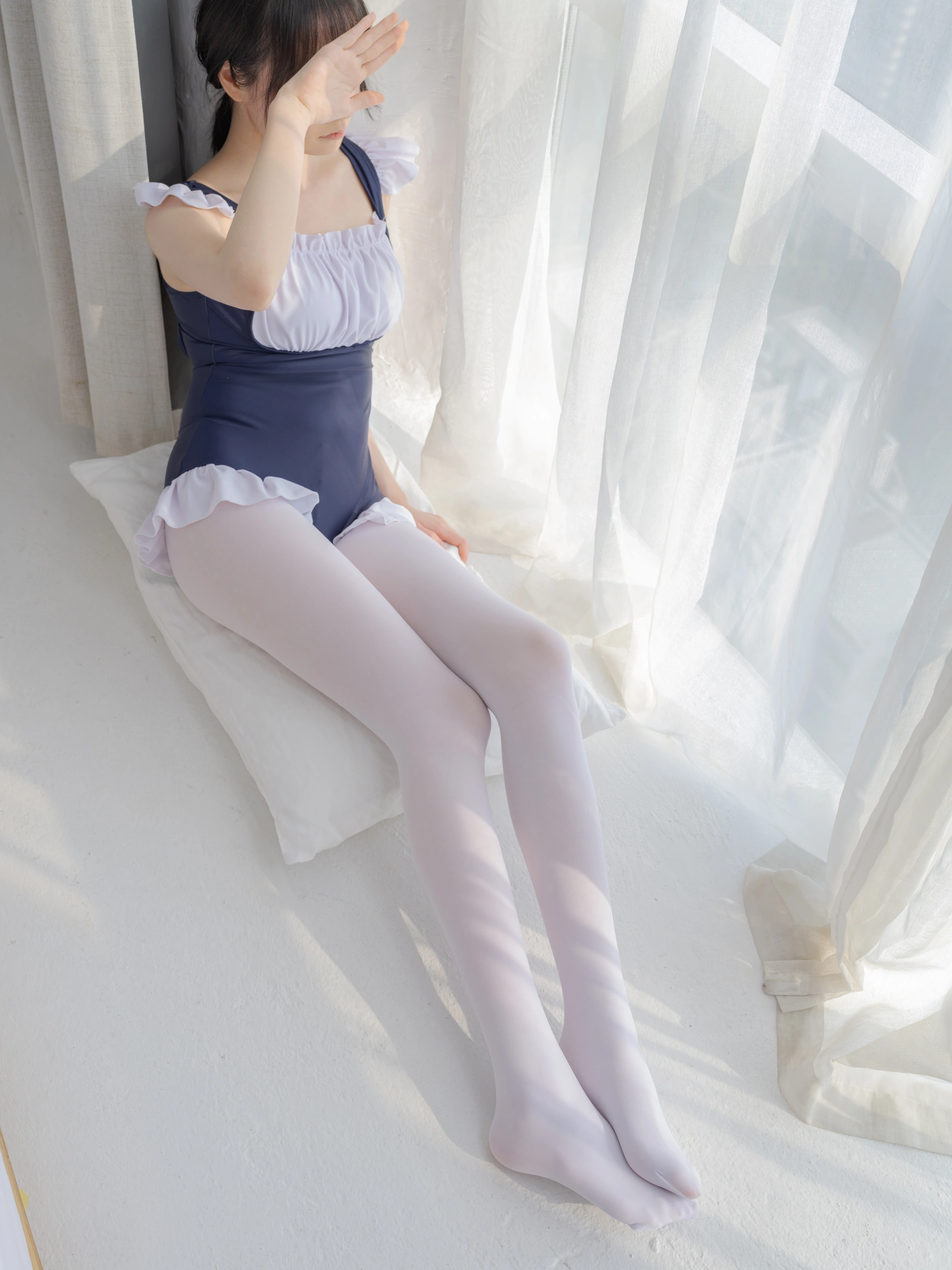 森萝财团写真 – aika 白丝 80D插图6